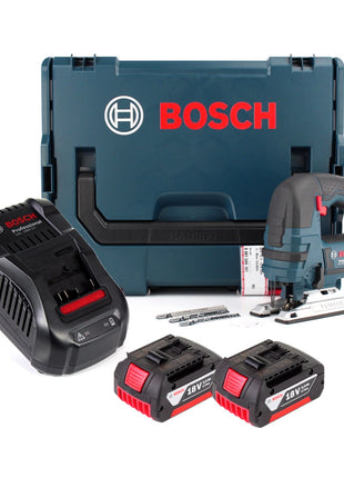 Bosch GST 18 V-LI B Akku Stichsäge 18V + 2x Akku 3,0Ah + Ladegerät + L-Boxx - Toolbrothers