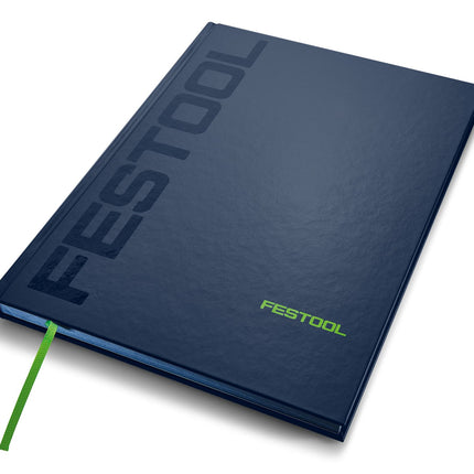 Festool Hardcover Notizbuch ( 498866 ) 200 Seiten inkl. Lesezeichen, Notizblock, Heft