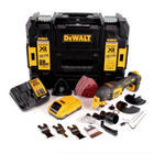 DeWalt DCS 356 L1 Akku Multitool 18V Brushless + 35tlg. Zubehör + 1x Akku 3,0Ah + Ladegerät + TSTAK - Toolbrothers