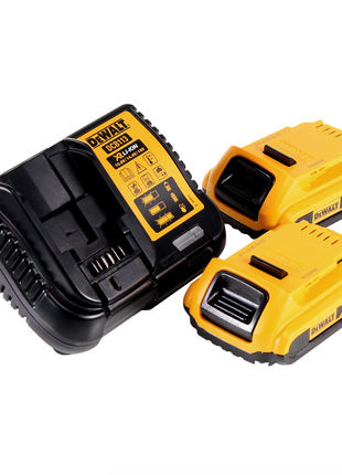 DeWalt DCS 356 S2 Akku Multitool 18V Brushless + 35tlg. Zubehör + 2x Akku 2,0Ah + Ladegerät + TSTAK - Toolbrothers