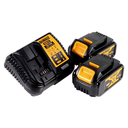 DeWalt DCS 356 M2 Akku Multitool 18V Brushless + 35tlg. Zubehör + 2x Akku 4,0Ah + Ladegerät + TSTAK - Toolbrothers