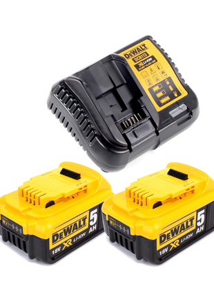 DeWalt DCS 356 P2 Akku Multitool 18V Brushless + 35tlg. Zubehör + 2x Akku 5,0 Ah + Ladegerät + TSTAK - Toolbrothers