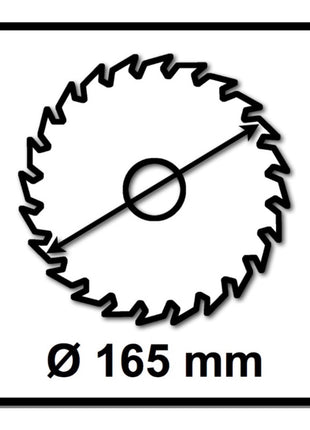 Bosch Kreissägeblatt Standard for Wood 165 x 1,5 x 15,875 mm 48 Zähne (2x 2608837683 ) - Toolbrothers