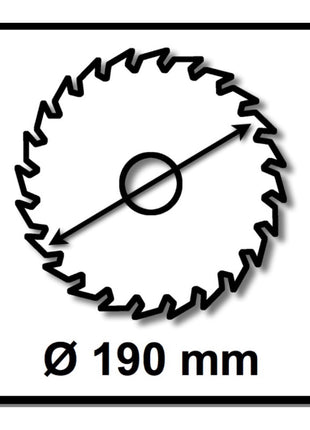 Bosch Kreissägeblatt Standard for Wood 190 x 1,6 x 30 / 20 mm 48 Zähne (2x 2608837710 ) - Toolbrothers