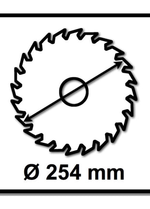 Bosch Kreissägeblatt Standard for Wood 254 x 2,2 x 30 mm 60 Zähne (2x 2608837736 ) - Toolbrothers