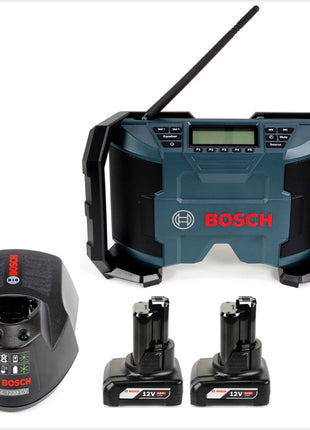 Bosch GML 10,8V Radio + 2x Akku 6,0Ah + Ladegerät - Toolbrothers