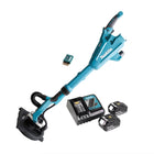 Makita DSL 800 RMU Akku Langhalsschleifer 225mm 18V Brushless + 2x Akku 4,0Ah + Ladegerät + Tasche - Toolbrothers