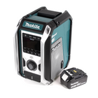 Makita DMR 115 M1 Akku Baustellenradio 12V - 18V  Bluetooth DAB+ IP65 + 1x Akku 4,0 Ah, ohne Ladegerät - Toolbrothers