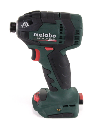 Metabo SSD 18 LTX 200 BL Akku Schlagschrauber 18V 200Nm 1/4" Brushless Solo ( 602396890 ) - ohne Akku, ohne Ladegerät - Toolbrothers