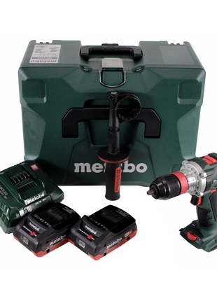 Metabo BS 18 LTX BL Q I Akku Bohrschrauber 18V 120Nm Brushless + 2x Akku 4,0Ah + Ladegerät + MetaLoc - Toolbrothers