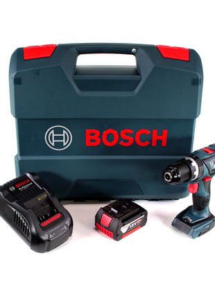 Bosch GSB 18V-60 C Akku Schlagbohrschrauber Brushless 18V 60Nm + 1x Akku 5,0Ah + Ladegerät + L-Case - Toolbrothers