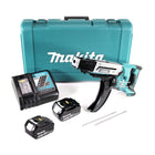 Makita DFR 750 RME Akku Magazinschrauber 18 V 45-75mm + 2x Akku 4,0Ah + Ladegerät + Koffer - Toolbrothers