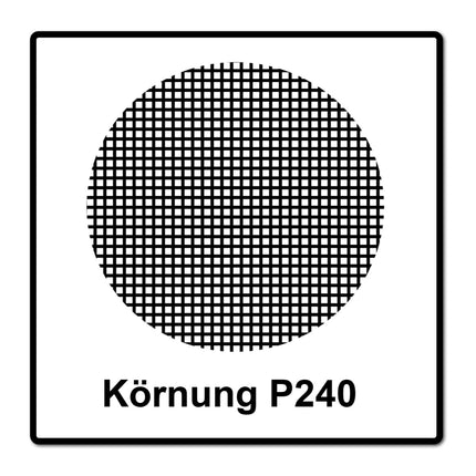 Mirka ABRANET Schleifscheiben Grip Ø 77mm Durchmesser P240 50 Stk. ( 5420305025 ) - Toolbrothers
