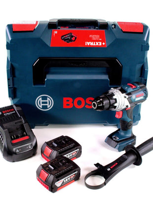 Bosch GSR 18V-110 C Akku Bohrschrauber 18V 110Nm Brushless + 2x Akku 5,0Ah + Ladegerät + L-Boxx - Toolbrothers