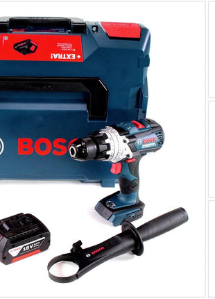 Bosch GSB 18V-110 C Akku Schlagbohrschrauber Professional 18V 110Nm + 1x Akku 3,0 Ah + L-Boxx - ohne Ladegerät - Toolbrothers