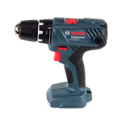 Bosch GSR 18 V-21 Professional Trapano avvitatore a batteria in valigetta da trasporto - senza batteria, senza caricabatterie