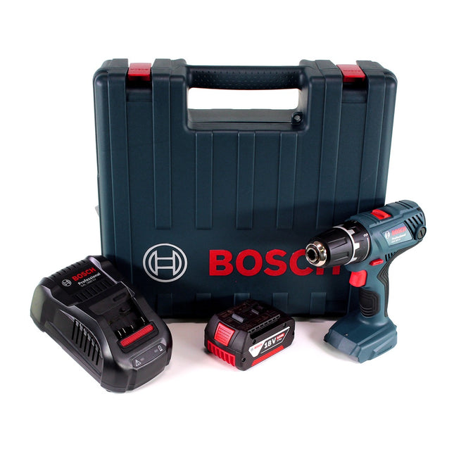 Bosch GSR 18 V-21 Professional Trapano avvitatore a batteria in valigetta da trasporto - senza batteria, senza caricabatterie