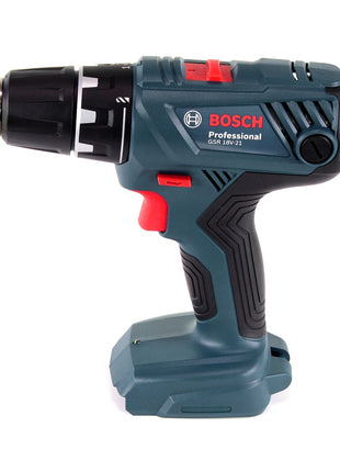 Bosch Professional GSR 18V-21 Akku Bohrschrauber 18V 55Nm + 2x Akku 5,0Ah + Ladegerät + Koffer