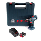 Bosch GSR 18 V-21 Professional Trapano avvitatore a batteria in valigetta da trasporto - senza batteria, senza caricabatterie