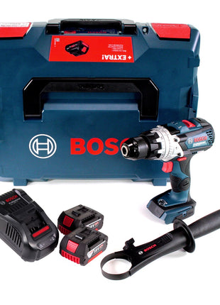 Perceuse à percussion sans fil Bosch GSB 18V-110 C Professional 18V 110 Nm + 2x batteries 5,0 Ah + chargeur + L-Boxx