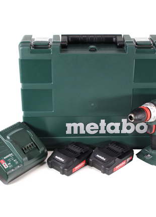 Metabo BS 18 Quick Akku Bohrschrauber 18V 48Nm + 2x Akku 2,0Ah + Ladegerät + Koffer ( 602217950 )