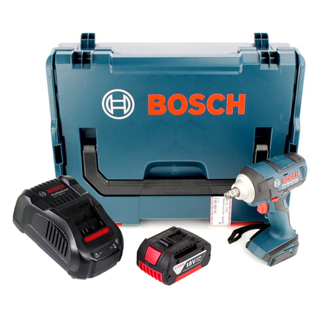 Clé à chocs rotative sans fil Bosch GDS 18 V-EC 250 18 V 250 Nm sans balais + 1x batterie 3,0 Ah + chargeur + L-Boxx