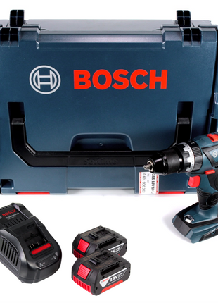 Taladro atornillador a batería Bosch GSR 18V-60 C 18V 60Nm sin escobillas + L-Boxx (06019G1103) + 2x batería 3,0Ah + cargador