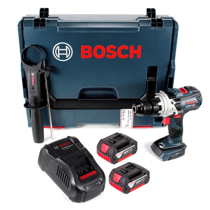 Avvitatore a percussione a batteria Bosch GSB 18V-85 C 18V 85Nm 1/2" Brushless + 2 batterie 3,0Ah + caricabatteria + L-Boxx