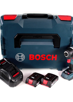 Bosch GDR 18 V-160 Visseuse à chocs sans fil 1/4" Douille hexagonale +Coffret L-Boxx - sans Batterie, ni Chargeur