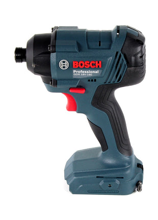 Bosch GDR 18 V-160 Visseuse à chocs sans fil 1/4" Douille hexagonale +Coffret L-Boxx - sans Batterie, ni Chargeur