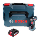 Bosch GDR 18V-160 llave de impacto rotativa a batería 18V 160Nm + 1x batería 5.0Ah + L-Boxx - sin cargador