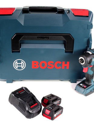 Bosch GDR 18 V-160 Visseuse à chocs sans fil 1/4" Douille hexagonale +Coffret L-Boxx - sans Batterie, ni Chargeur