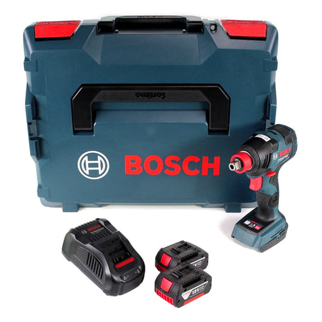 Bosch GDX 18 V-200 C Professional 18 V Brushless Visseuse à chocs sans fil + Boîtier L-Boxx - sans Batterie, ni Chargeur