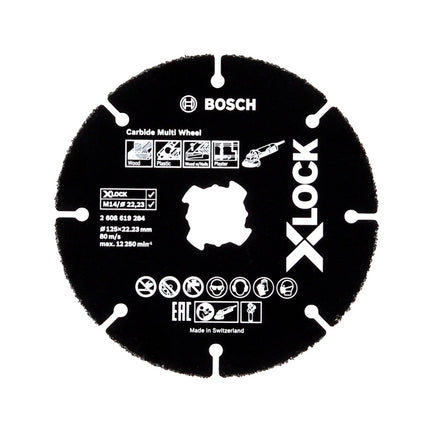 Bosch GWS 18-125 V-LI Smerigliatrice professionale angolare a batteria in valigetta
