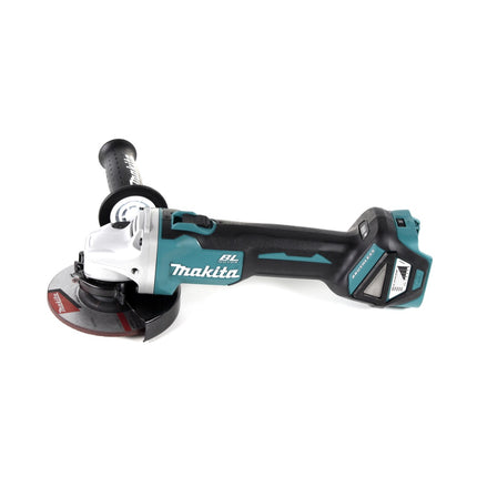 Makita DGA 511 ZJ Akku Winkelschleifer 18V 125mm Brushless + Trennscheibe + Makpac - ohne Akku, ohne Ladegerät