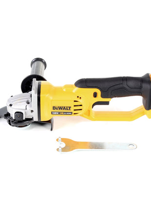 Amoladora angular inalámbrica DeWalt DCG 412 N 18V 125mm + disco de corte - sin batería, sin cargador