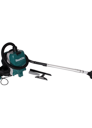 Makita DVC 261 ZX15 Akku Rucksackstaubsauger 36V (2x 18V) 2L Brushless Solo - ohne Akku, ohne Ladegerät