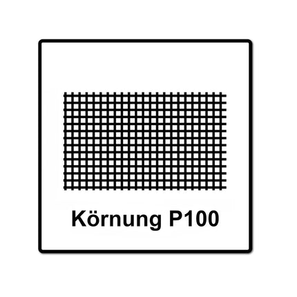 Mirka ABRANET 81x133mm Grip  P100, 100Stk. ( 2x 5417805010 )