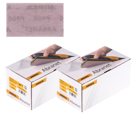 Mirka ABRANET 81x133mm Puño P400, 100ud. (2x5417805041)