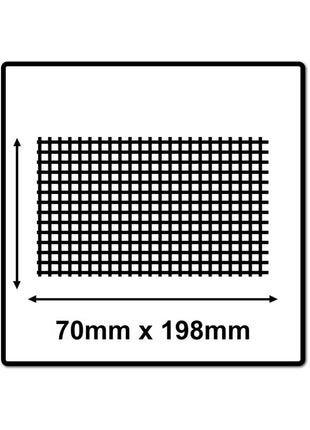 Mirka ABRANET 70x198mm Grip P240, 200pièces. (4x5415005025)