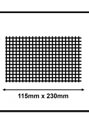 Mirka ABRANET 115x230mm Puño P400, 100ud. (2x5411205041)