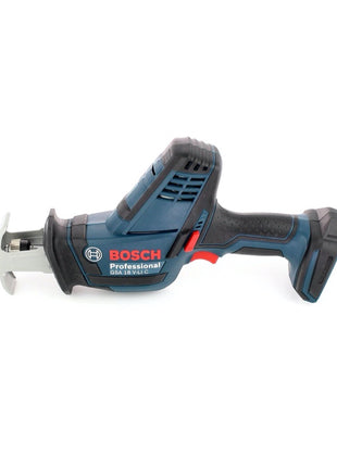 Bosch GSA 18V-LI C Akku Säbelsäge 18V Solo + Säbelsägeblatt S1155CHM 255mm 8 TPI + L-Boxx - ohne Akku, ohne Ladegerät