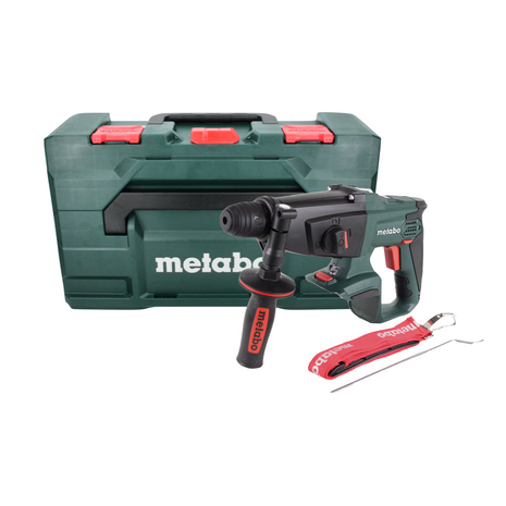 Metabo KHA 18 LTX Perforateur burineur sans fil 18V 2,2J SDS Plus + Coffret de transport metaBOX ( 600210840 ) - sans batterie, sans chargeur