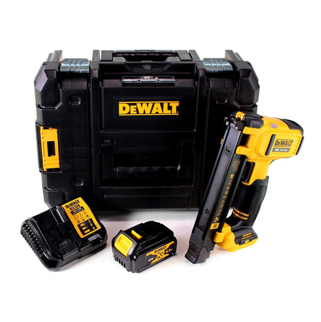 Grapadora a batería Dewalt DCN 701 M1 XR 18V ​​+ 1x batería 4.0Ah + cargador + TSTAK