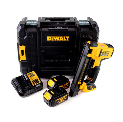 Grapadora a batería Dewalt DCN 701 M2 XR 18V ​​+ 2x baterías 4.0Ah + cargador + TSTAK