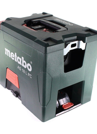 Aspirateur à batterie Metabo AS 18 L PC 18V 7,5L (602021000) + 2x batterie 5,2Ah + chargeur