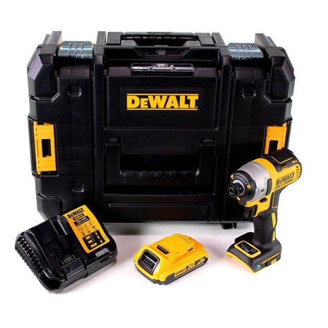 DeWalt DCF 888 D1 Akku Schlagschrauber 18V 205Nm Brushless + 1x Akku 2,0Ah + Ladegerät + TSTAK