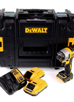 DeWalt DCF 888 L2 Akku Schlagschrauber 18V 205Nm Brushless + 2x Akku 3,0Ah + Ladegerät + TSTAK