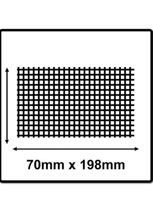 Mirka ABRANET 70x198mm Puño P80, 100ud. (2x5415005080)