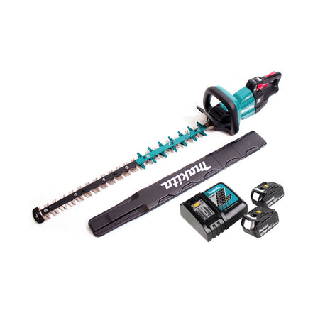 Makita DUH 751 RM cortasetos batería 18V 75 cm sin escobillas + 2x batería 4.0Ah + cargador